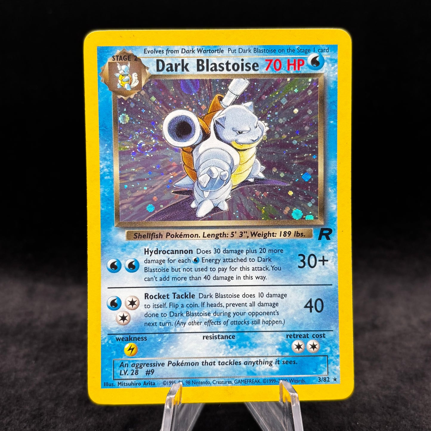 Dark Blastoise (3) *Light Play* Single Card