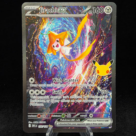 Jirachi ex - 155/128 - ME: 30th Celebration Single Card