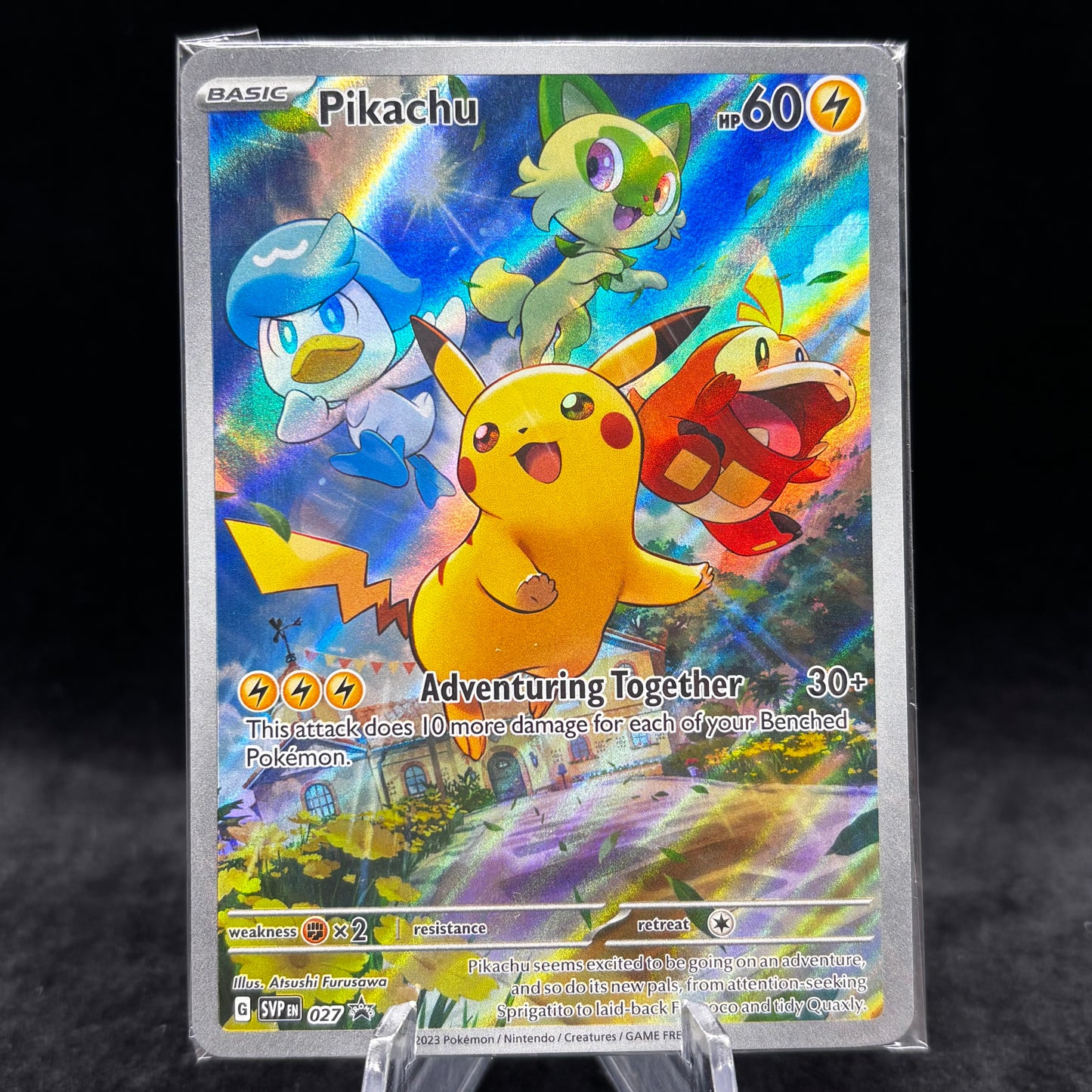 Pikachu - 027 Single Card *Sealed*