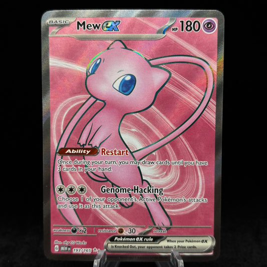 Mew ex - 193/165 - SV: Scarlet & Violet 151 Single Card