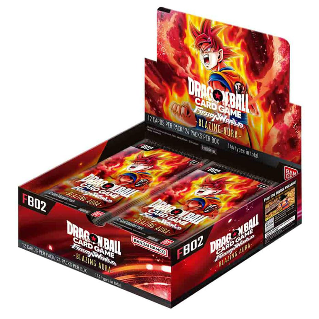 Dragon Ball Fusion World FB02 Blazing Aura Booster Box