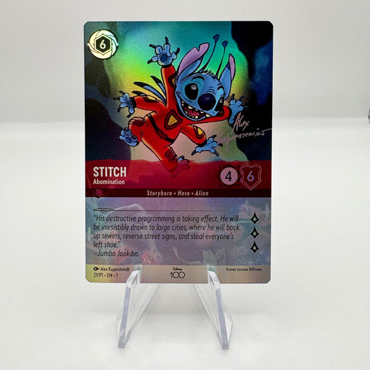 Stitch - Abomination (Alternate Art) - Disney100 Promos