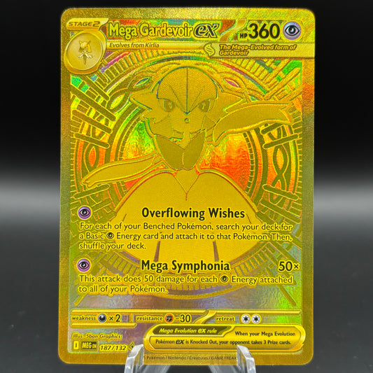 Mega Gardevoir ex - 187/132 - ME01: Mega Evolution Single Card