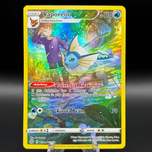 Vaporeon - SWSH09: Brilliant Stars Trainer Gallery Single Card