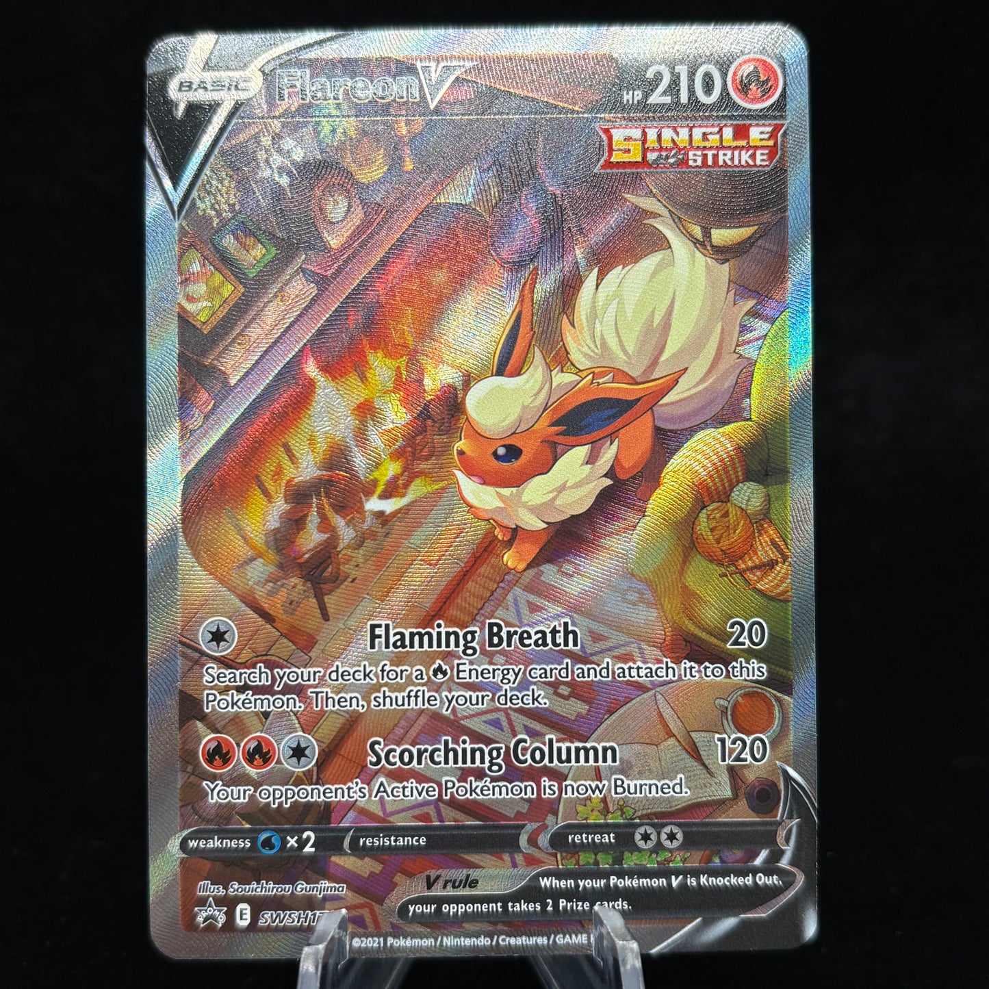 Flareon V - SWSH179 Single Card