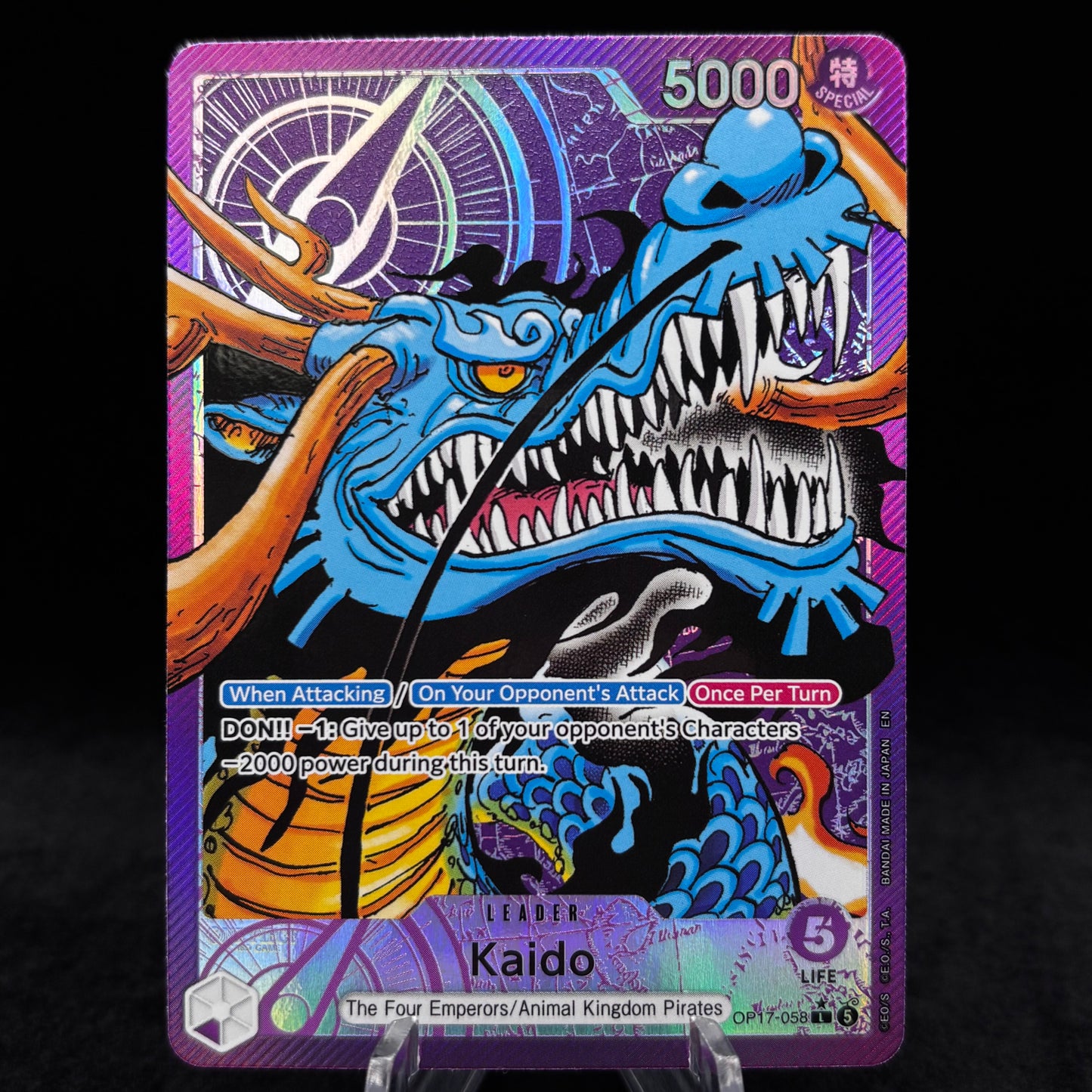 Kaido (058) (Alternate Art) - The World's Strongest Warriors Single Card