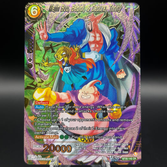 Majin Buu, Babidi, & Dabura, Trinity - Three Glorious Fighters Single Card
