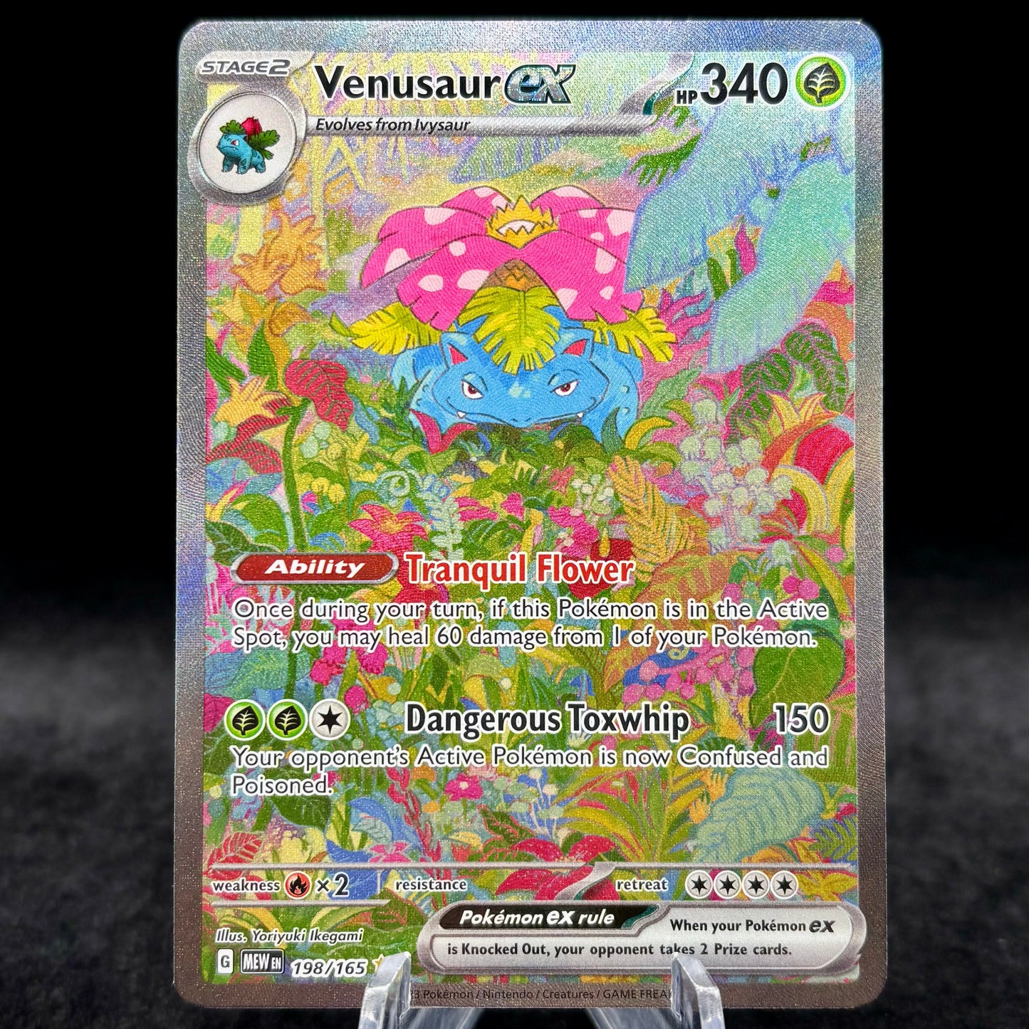 Venusaur ex - 198/165 Single Card