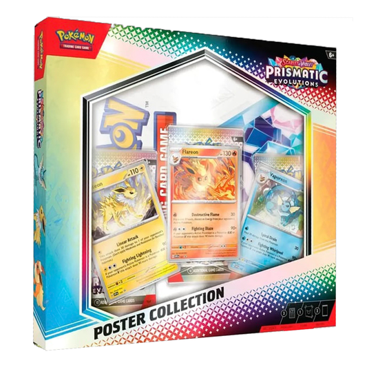 Pokémon TCG: Scarlet & Violet Prismatic Evolutions Poster Collection