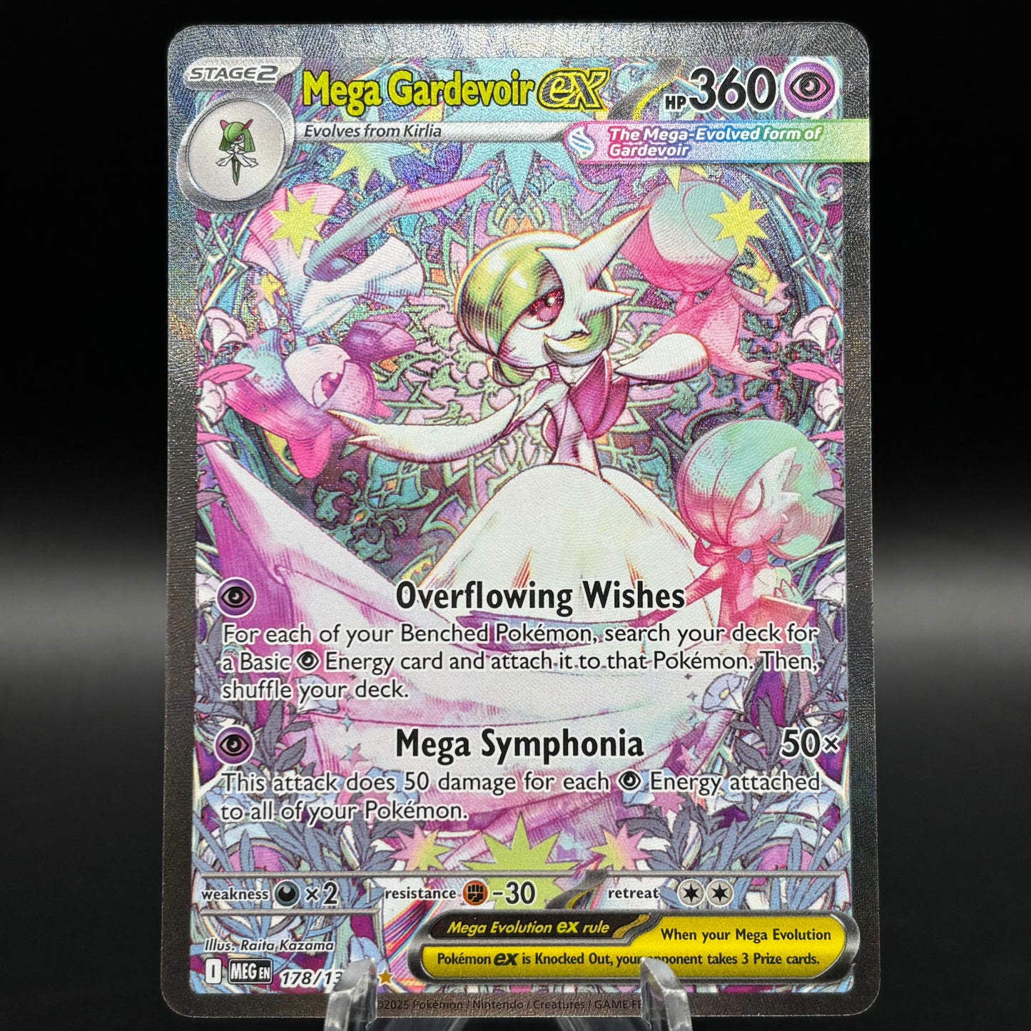 Mega Gardevoir ex - 178/132 Single Card