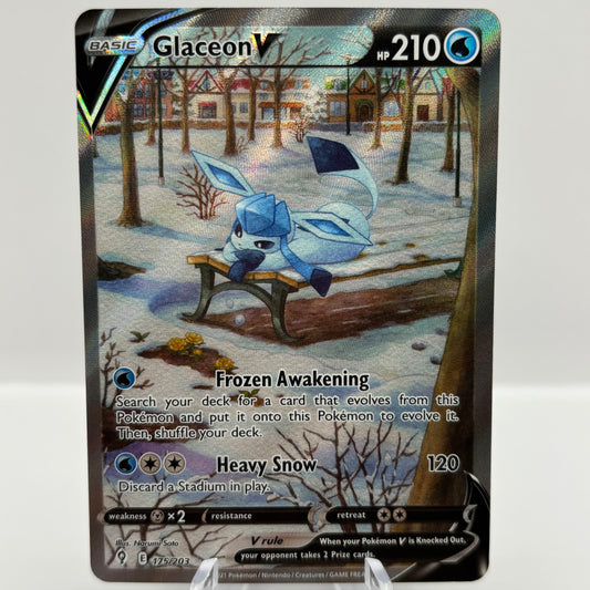 Glaceon V (Alternate Full Art) - SWSH07: Evolving Skies (SWSH07) Single Card