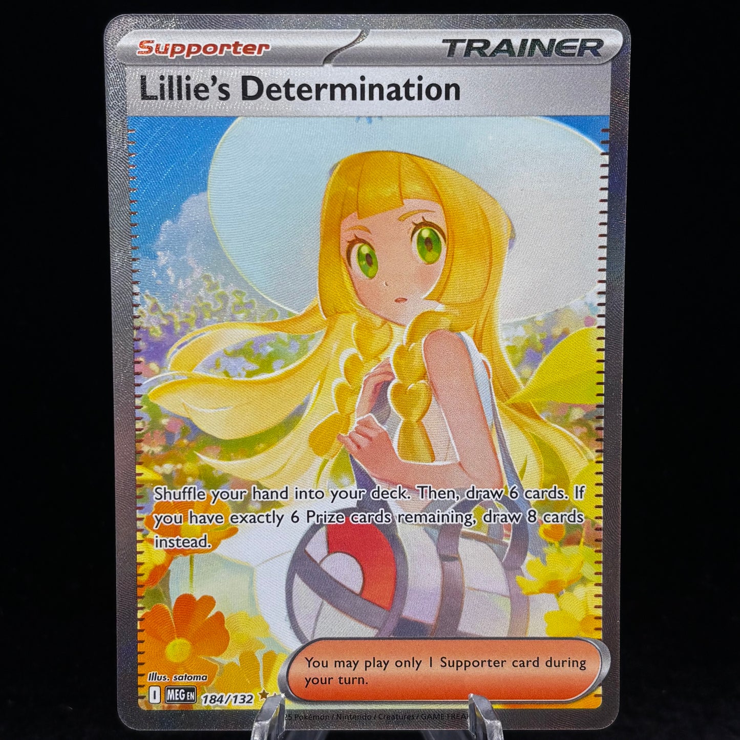 Lillie's Determination - 184/132 - ME01: Mega Evolution Single Card