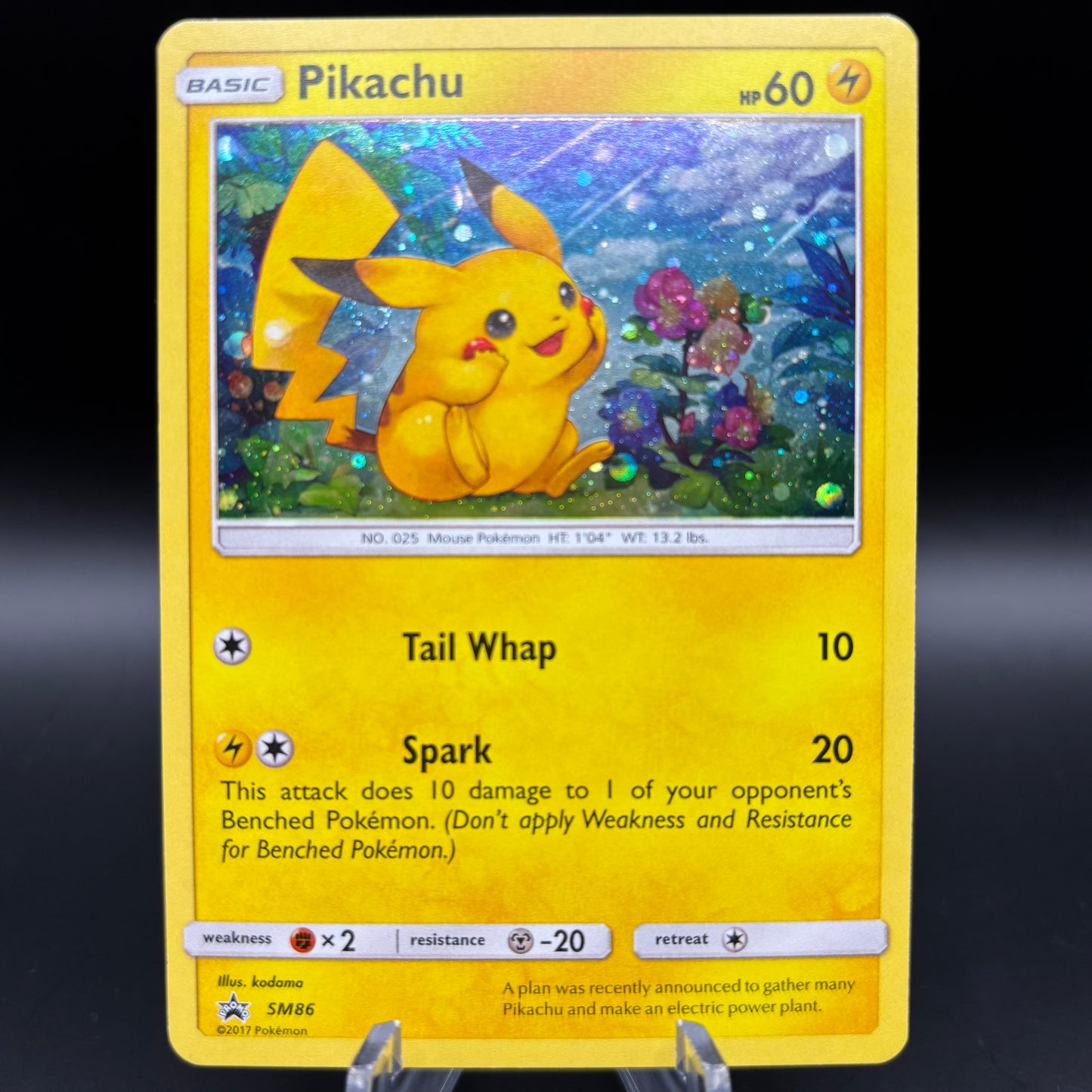 Pikachu - SM86 - SM PR Single Card