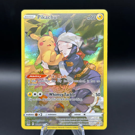 Pikachu - SWSH11: Lost Origin Trainer Gallery Single Card