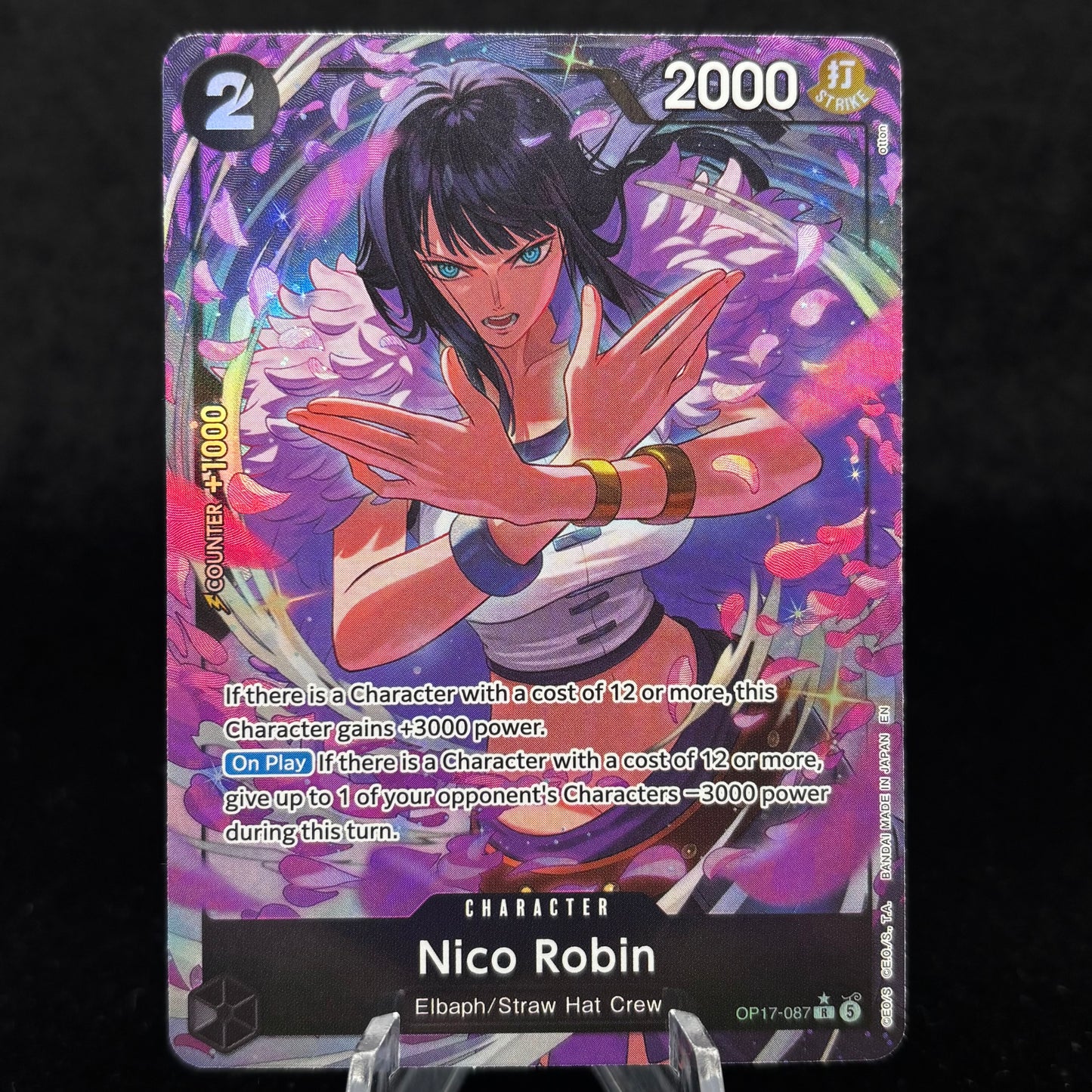 Nico Robin OP17-(087) (Alternate Art) - The World's Strongest Warriors Single Card