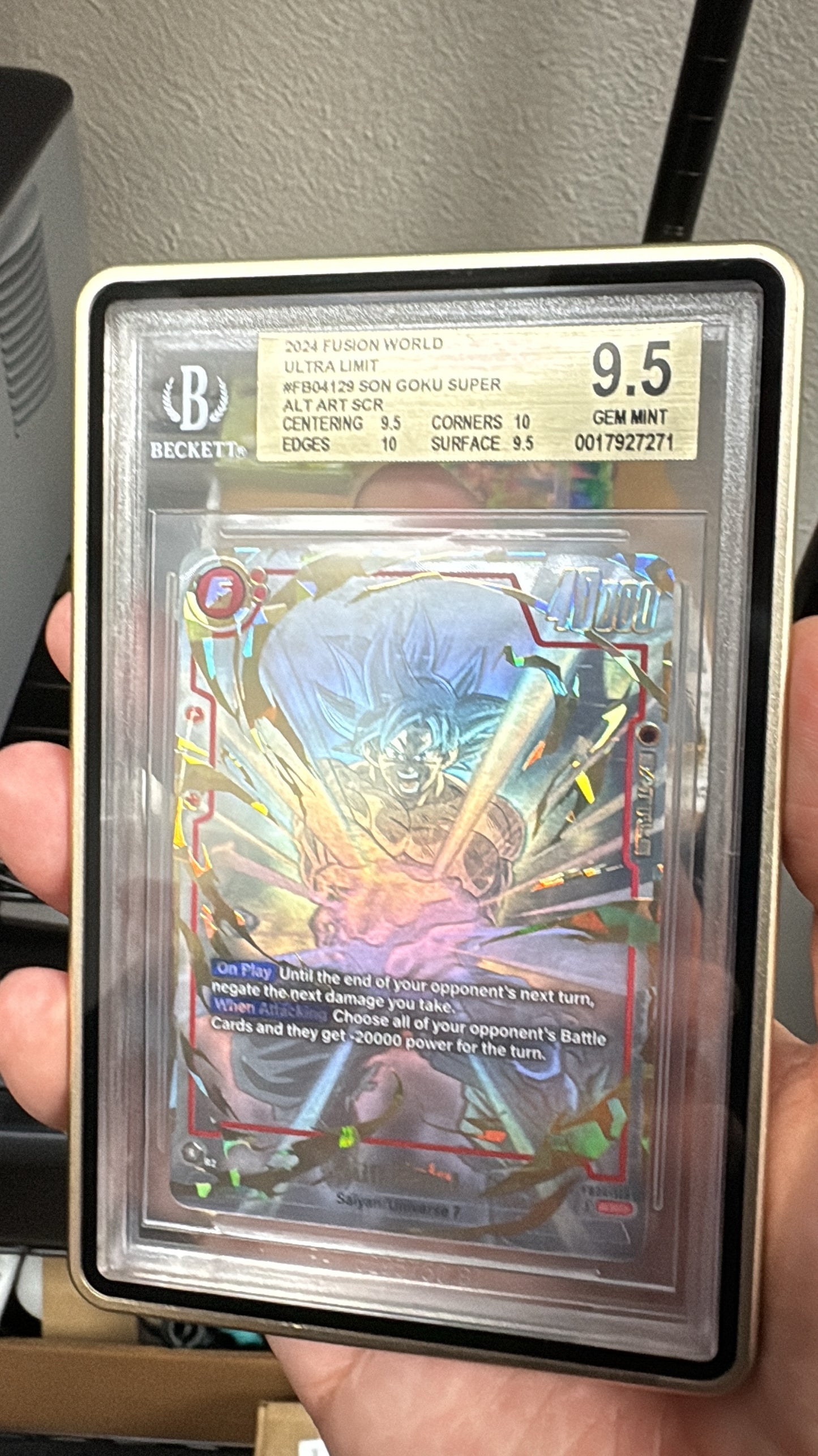Son Goku Super Alt Art (Double Star) BGS 9.5