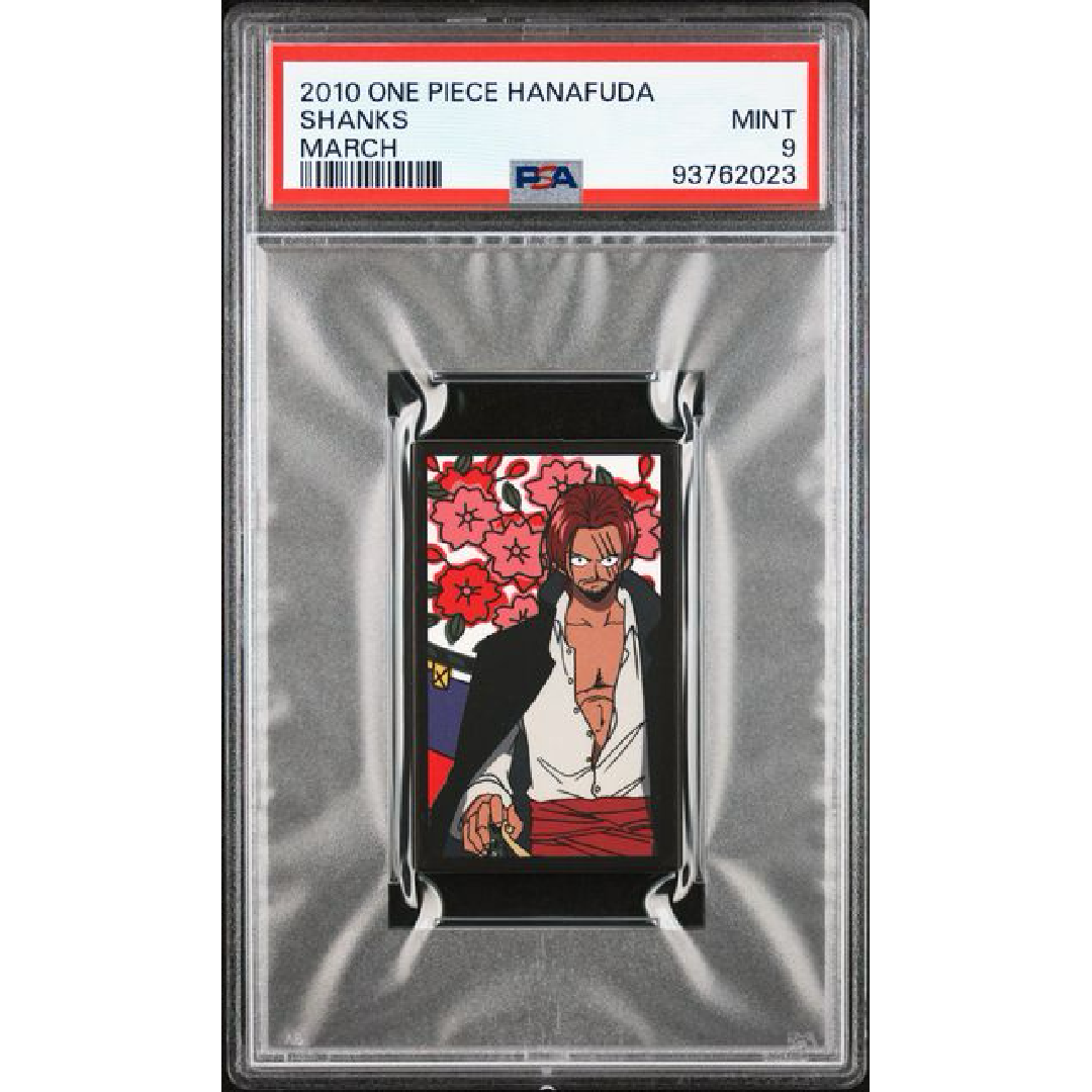 PSA 9 2010 One Piece Hanafuda Shanks March