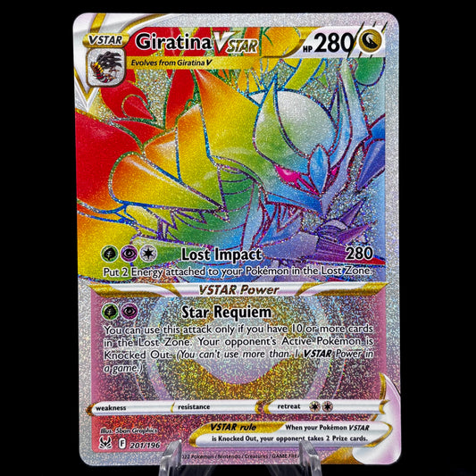 Giratina VSTAR (201) (Secret) - SWSH11: Lost Origin Single Card