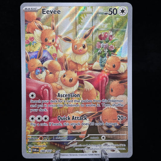 Eevee - 188/167 *Light Play* Single Card