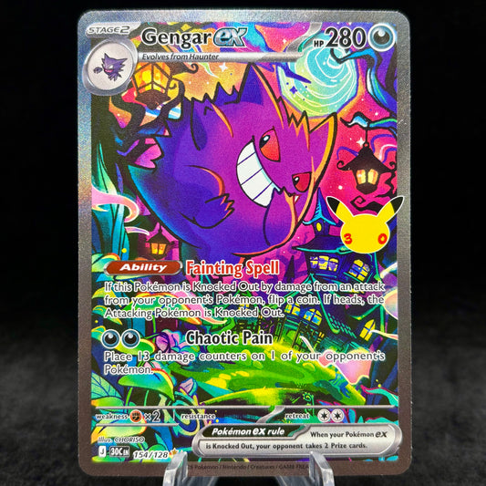 Gengar ex - 154/128 - ME: 30th Celebration Single Card