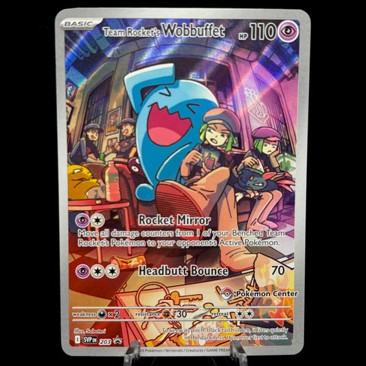 Team Rocket's Wobbuffet - SV: Scarlet & Violet *Pokemon Center* Single Card
