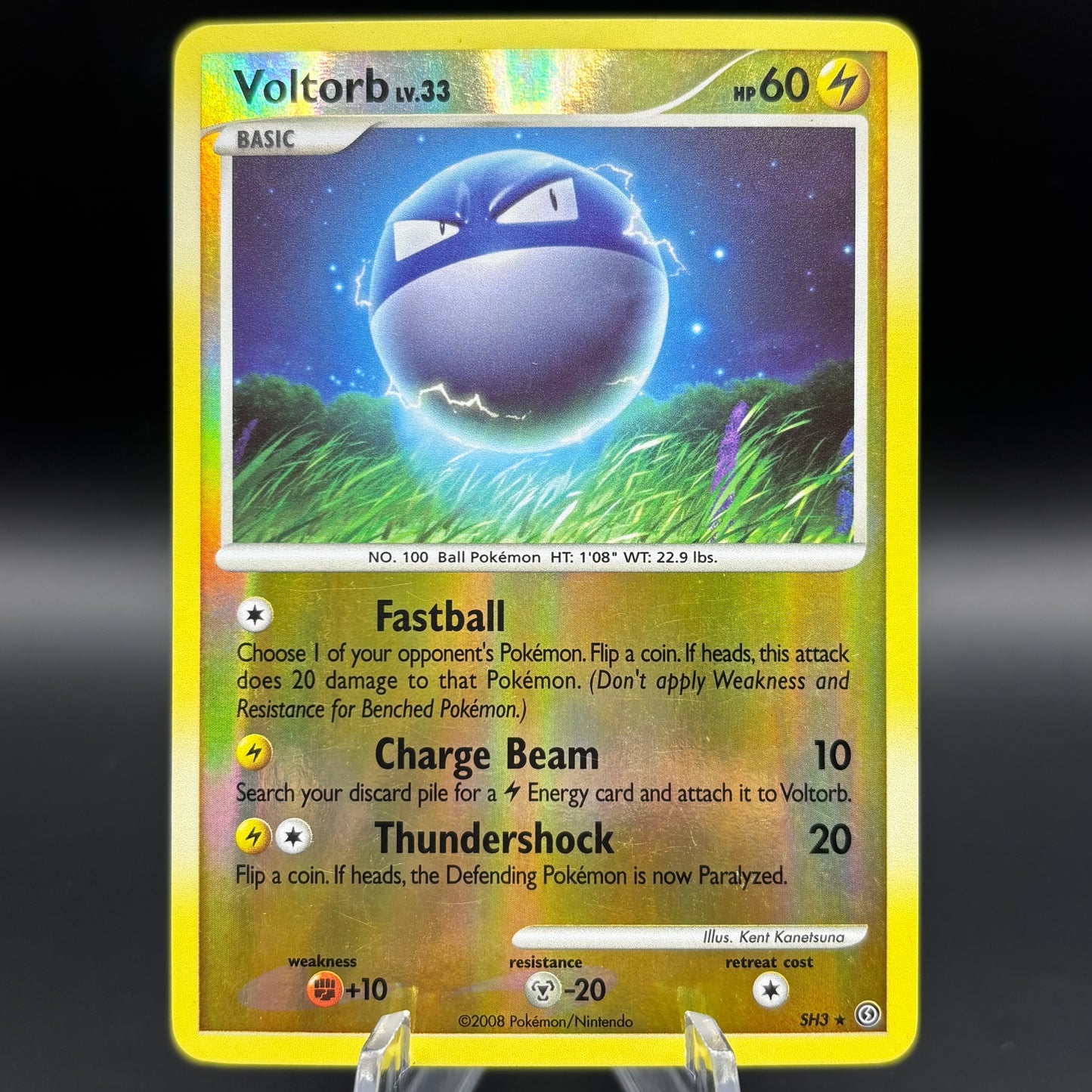 Voltorb (Shiny) - Stormfront Single Card *Light Play*