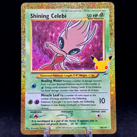 Shining Celebi - ME: 30th Celebration Classic Collection Single Card