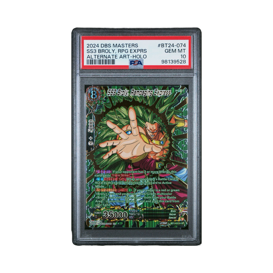 PSA 10 SS3 Broly, Rampaging Express #BT24-074