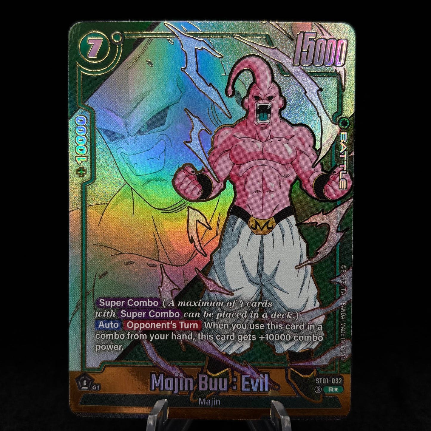 Majin Buu : Evil - ST01-032 (Alternate Art) - Story Booster 01 Single Card