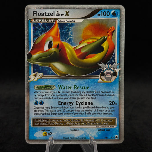 Floatzel GL Lv.X - Rising Rivals *Heavy Play* Single Card