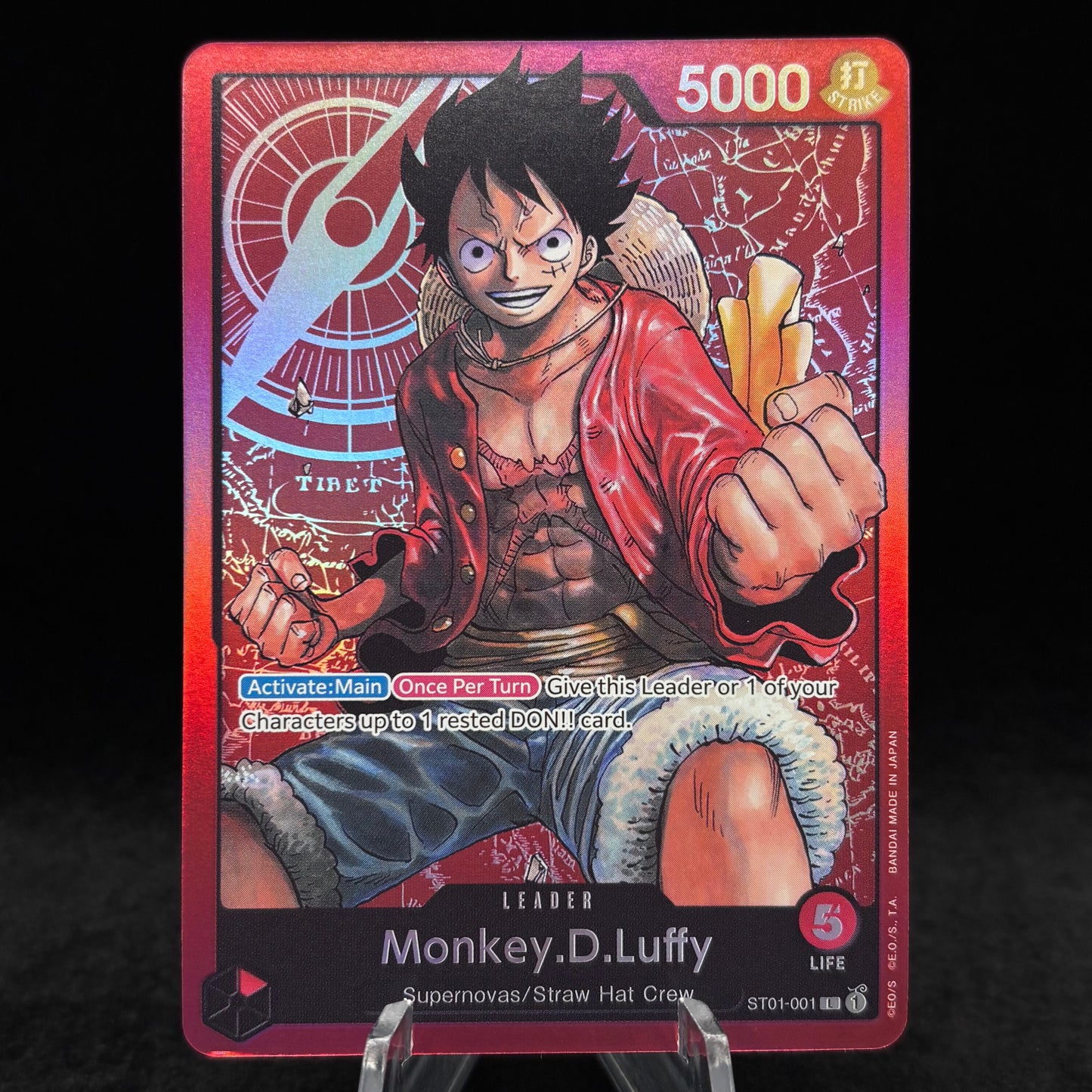 Monkey.D.Luffy (001) - Starter Deck 1: Straw Hat Crew Single Card