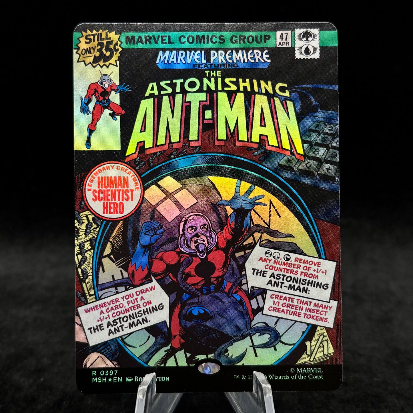 The Astonishing Ant-Man (Borderless) - Marvel Super Heroes Single Card