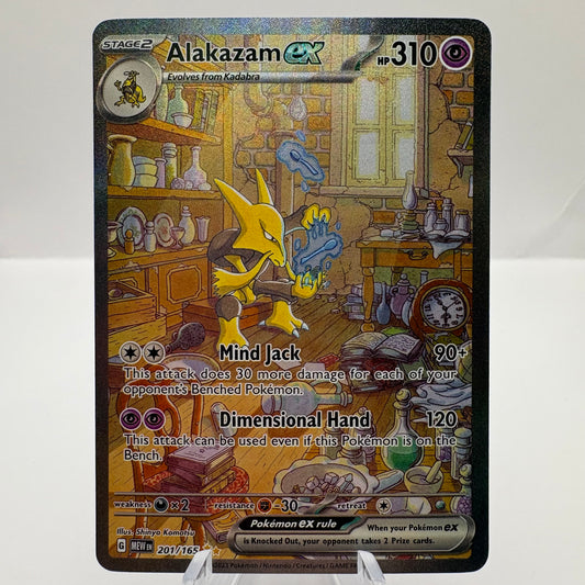 Alakazam ex - 201/165 - SV: Scarlet & Violet 151 (MEW)