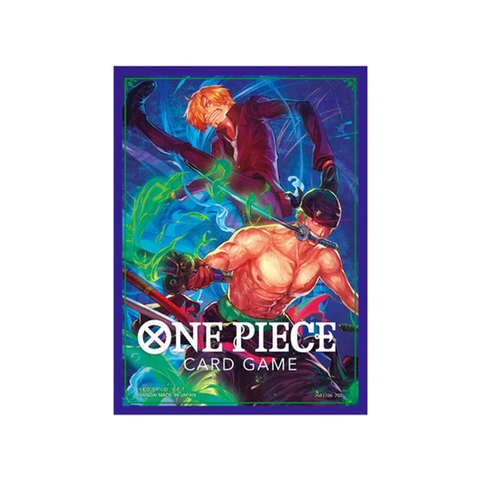 One Piece Card Game Official Sleeves Zoro and Sanji (70-Pack)