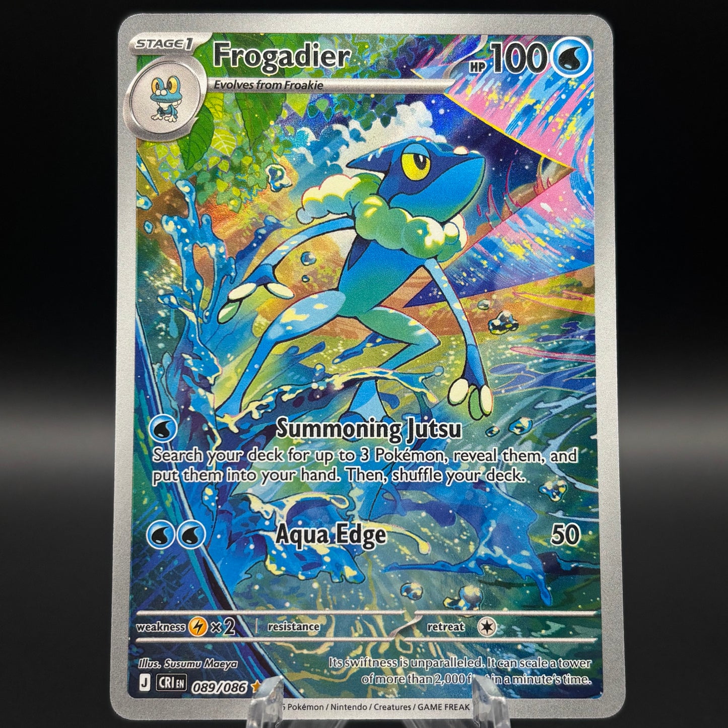 Frogadier - 089/086 Single Card