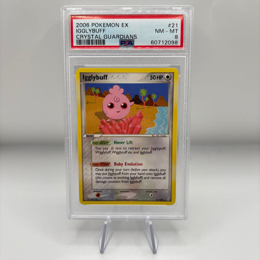 PSA 8 - 2006 Crystal Guardians Igglybuff