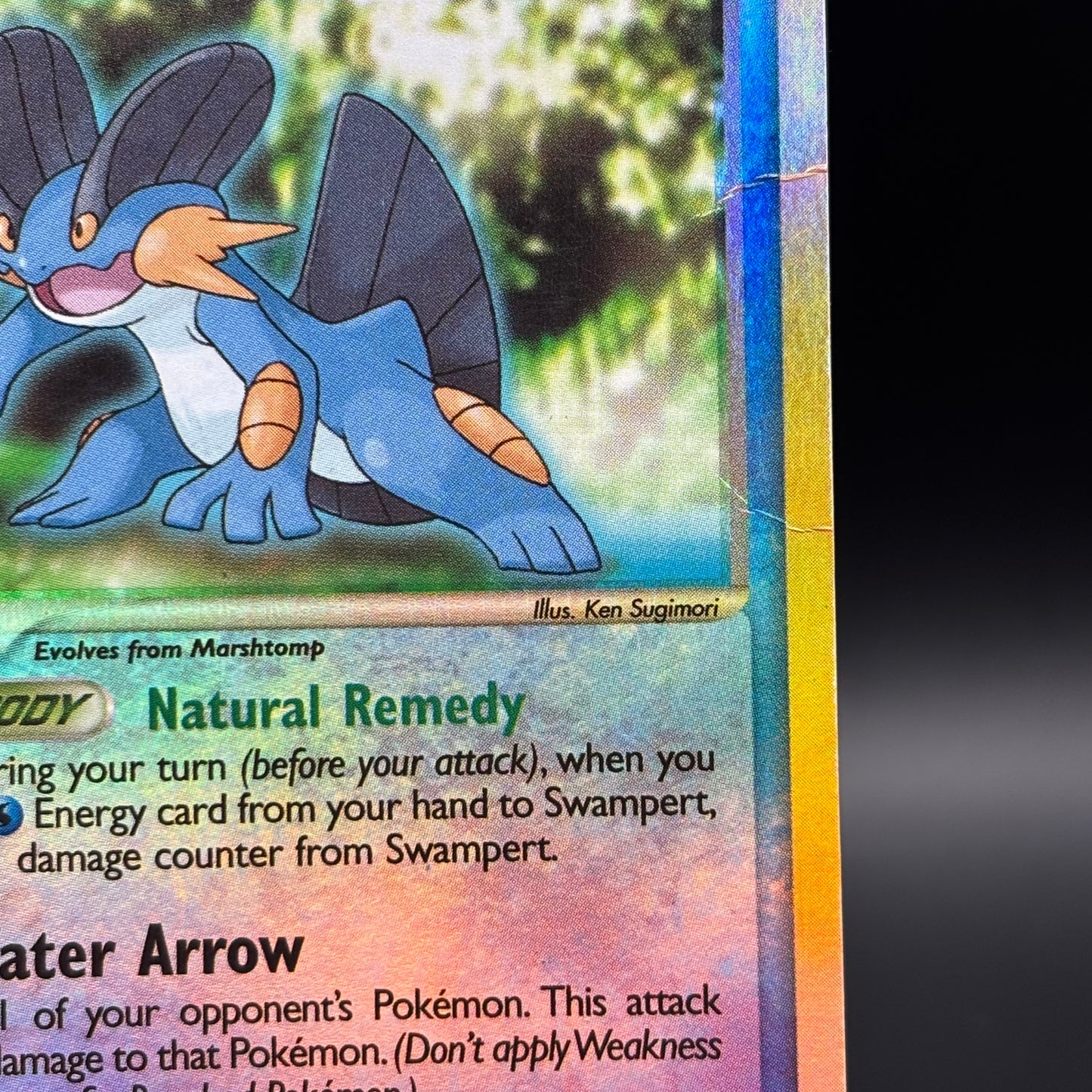 Swampert - 23/109 Single Card *Damaged*