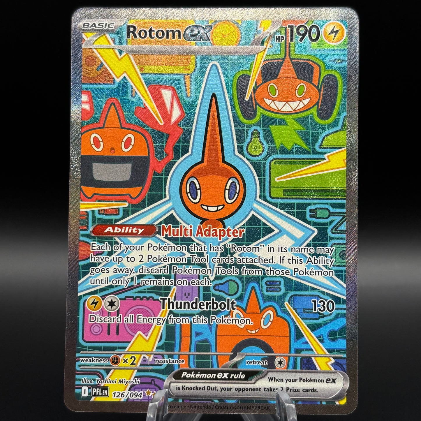 Rotom ex - 126/094 Single Card