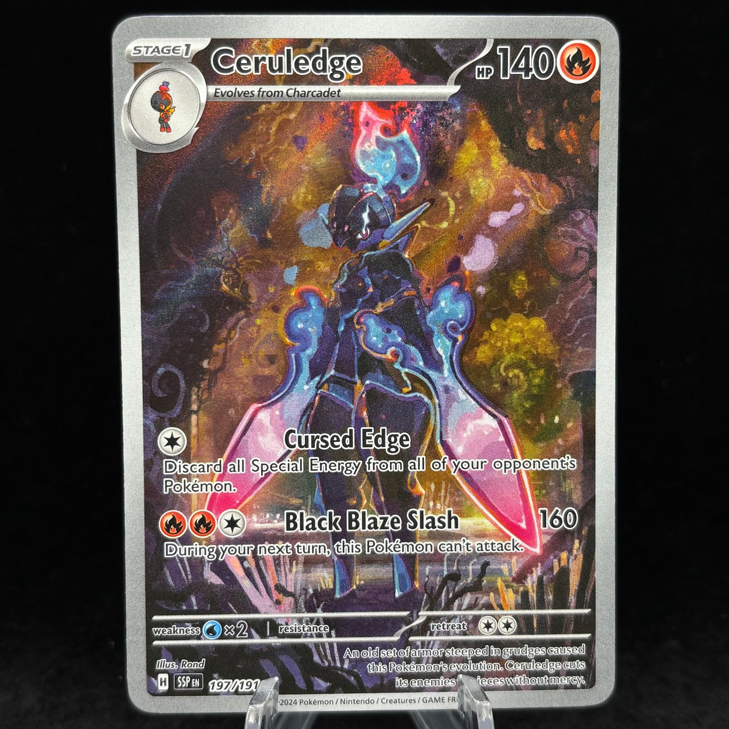 Ceruledge - 197/191 - SV08: Surging Sparks Single Card