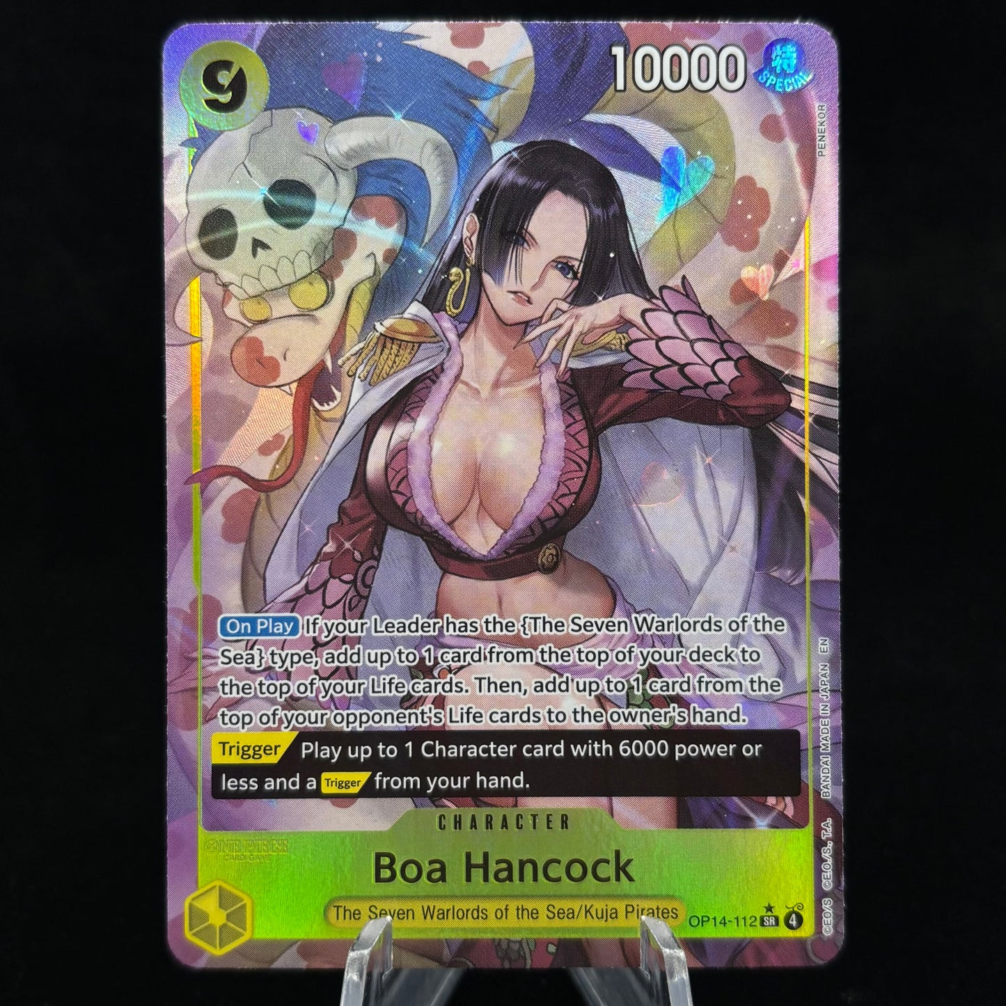 Boa Hancock - OP14-112 (Alternate Art) - The Azure Sea's Seven Single Card
