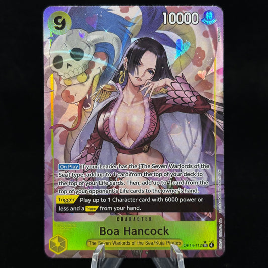 Boa Hancock - OP14-112 (Alternate Art) - The Azure Sea's Seven Single Card