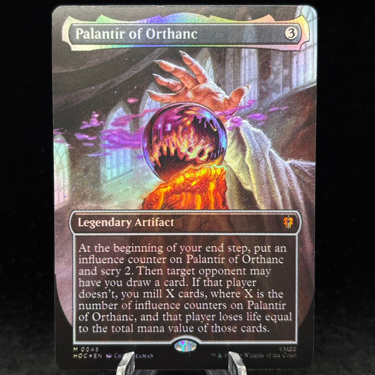 Palantir of Orthanc (Borderless) - The Hobbit: Eternal-Legal Single Card