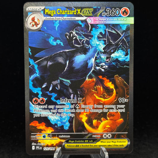 Mega Charizard X ex - 125/094 - ME02: Phantasmal Flames Single Card