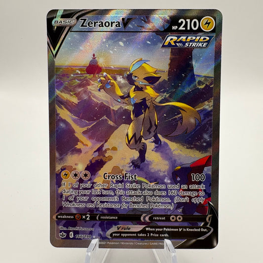 Zeraora V (Alternate Full Art) - SWSH06: Chilling Reign (SWSH06) Single Card