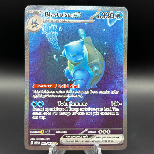 Blastoise ex - 200/165 - SV: Scarlet & Violet 151 Single Card