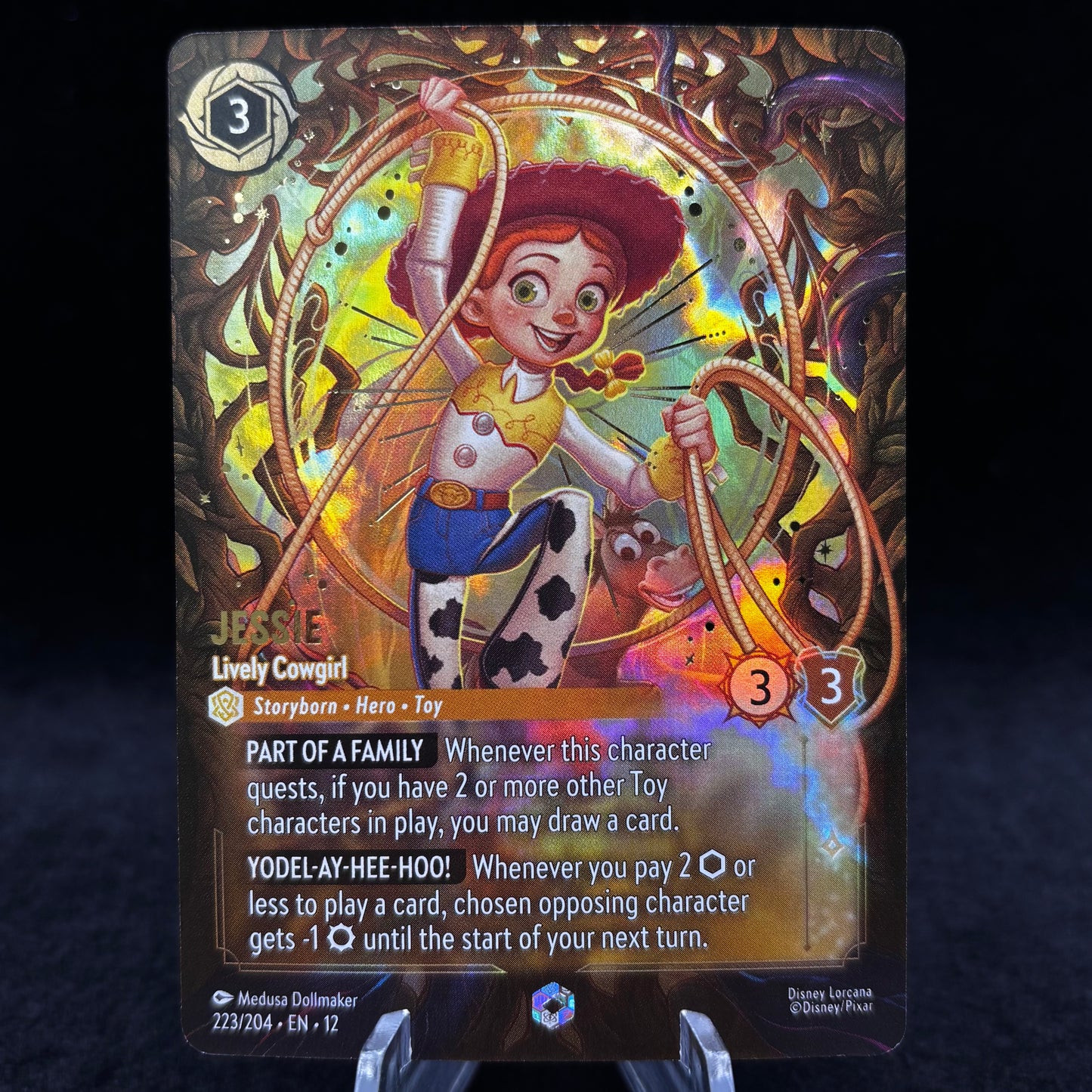 Jessie - Lively Cowgirl (Enchanted) - Wilds Unknown Single Card