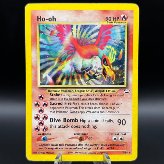 Ho-oh (7) - Neo Revelation *Heavily Played* Single Card