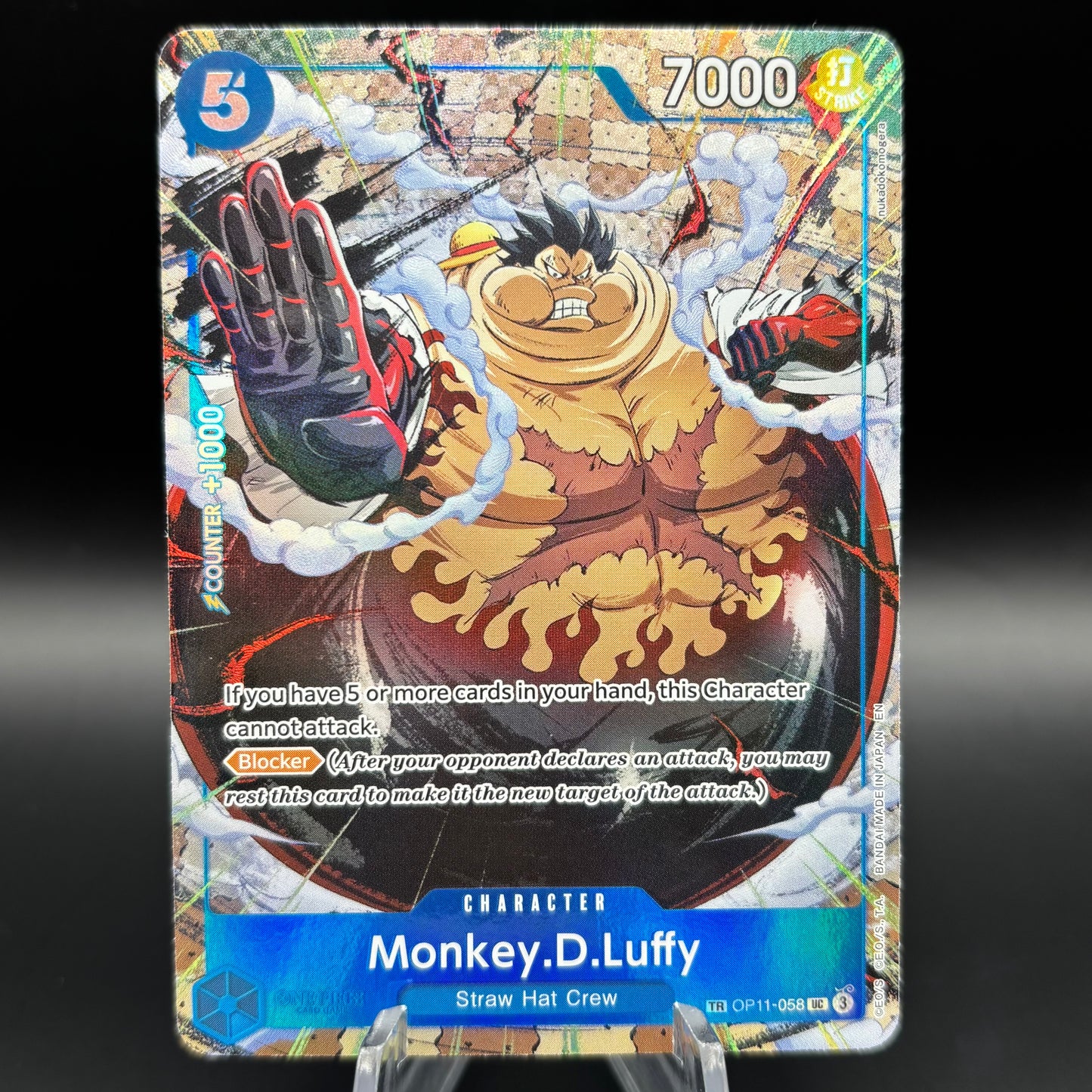 Monkey.D.Luffy - OP11-058 (TR) - Carrying On His Will Single Card