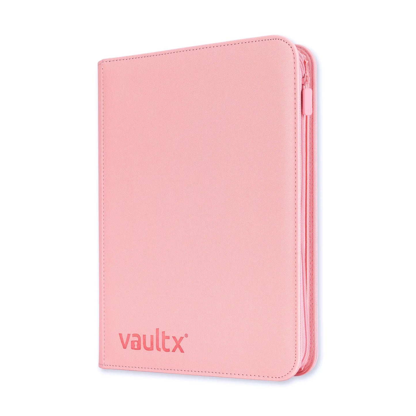 Vault X 9-Pocket Exo-Tec® Zip Binder Pink