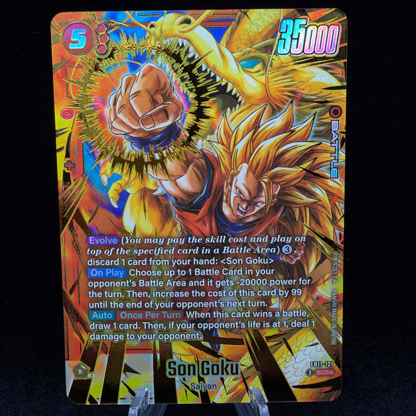 Son Goku - FB11-121 (Alternate Art) - Brightness of Hope Single Card